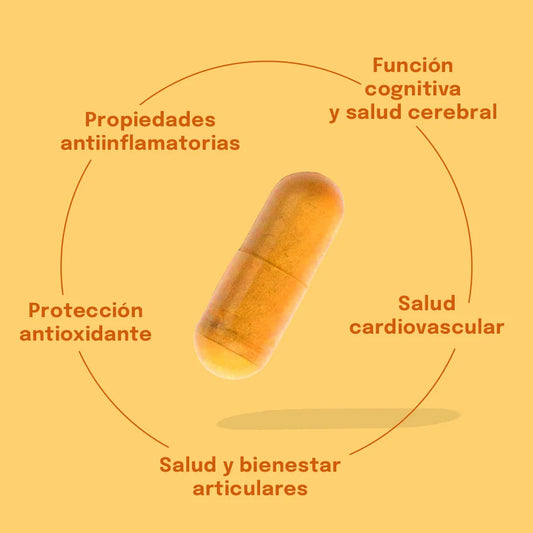 Cápsulas de cúrcuma